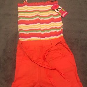 Kids colorful pink house jumper